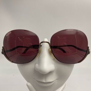Vintage Menrad 418 Sliver Oval Sunglasses Frames